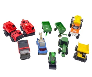 Tonka John Deere Ertl Traktor Abschleppwagen Matchbox Autos LKW Konvolut Kinder Spielzeugautos - Bild 1 von 17