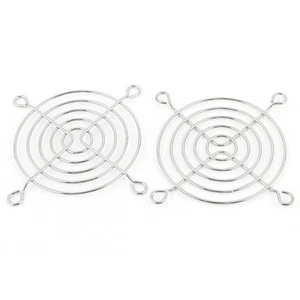 2 x Metalldraht Finger Guard Schützen Grill für 70mm Computer PC-Lüfter - Bild 1 von 1