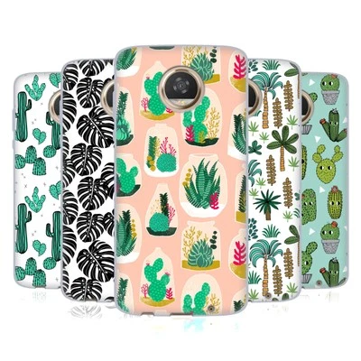 OFFICIAL ANDREA LAUREN DESIGN PLANT PATTERN SOFT GEL CASE FOR MOTOROLA PHONES - Image 1 of 4