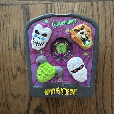 1996 Tiger Elec Goosebumps Haunted Headstone game - Tested & Working - Image 1 of 4