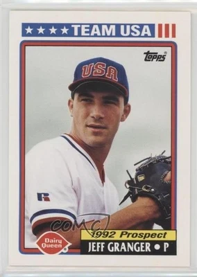 1992 Topps Dairy Queen Team USA Restaurant Jeff Granger #18 - Image 1 of 2
