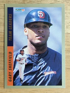1993 Fleer Team Leaders #NL5 Gary Sheffield - Bild 1 von 2