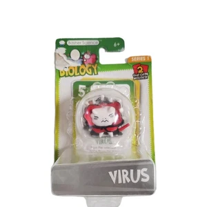 Basher Science Biology Serie 1 Virus Figur + Spielkarten - Bild 1 von 2