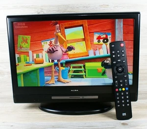 Alba LCDW16HDF 16-inch TV with Remote Ideal for Caravan Campervan Black Working - Picture 1 of 10