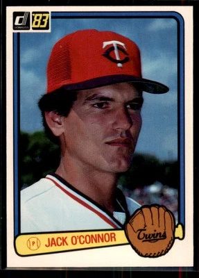 1983 Donruss Jack O'Connor #51 Minnesota Twins - Image 1 of 2