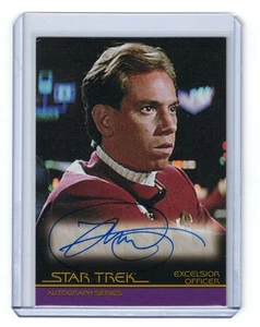 MIGUEL FERRER AUTOGRAPH CARD A40 RITTENHOUSE 2007 THE COMPLETE STAR TREK MOVIES - Picture 1 of 2