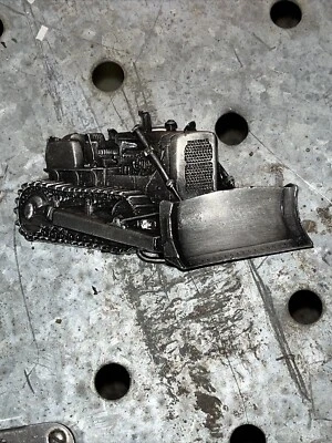 Bulldozer Recorte Vintage 78 Bergamota Latón Funciona K-38 Construcción Cinturón Hebilla Foto 1 de 4