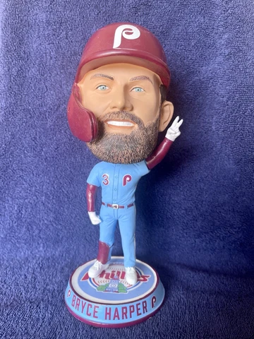 BRYCE HARPER PHILADELPHIA PHILLIES POWDER BLUE UNIFORM BIGHEAD BOBBLEHEAD FOCO Cover