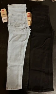 New! Levi's San Francisco Cal 4/5 Blue & Black Pack Of 2 Jeans Pull On Jegging - Picture 1 of 15