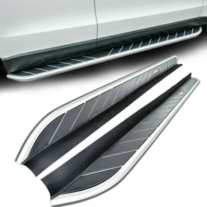 2 piezas para Audi Q7 2017-2025 puerta estribo lateral fijo barra Nerf - Imagen 1 de 8