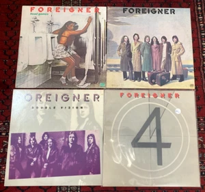 Foreigner Viny Record Lot Self-Titled 4 Double Vision Head Games EX LOOK! - Bild 1 von 18