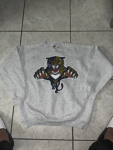 NHL X Florida Panthers X Joy Athletic Mens Crewneck Sweatshirt Sz XL Big Hit Cover