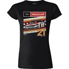 Matt DiBenedetto Checkered Flag Women's Retro Car T-Shirt - Black NASCAR Sz XL