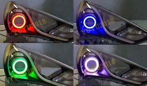 Dream color halo ring for Hyundai Genesis Coupe 10-16 Flow Chasing RGB DRL APP