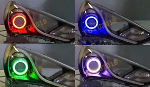 Dream color halo ring for Hyundai Genesis Coupe 10-16 Flow Chasing RGB DRL APP - Bild 1 von 19