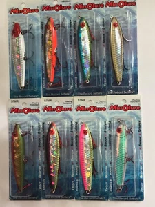 Mirrolure Floating Topwater Fishing Fish Bait Lure Treble Hooks S7 Series.Choose - Picture 1 of 16
