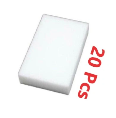 Estropajos, Esponjas de Limpieza Mágicas 10 mm Alta Densidad Herramientas para el Hogar 20 Piezas Foto 1 de 4