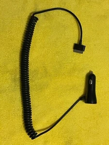  Apple Certified 30-pin Car Charger for OLDER VINTAGE iPhone, iPod, iPad models - Picture 1 of 2