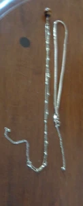 2-teiliges Set vergoldete modische Halsketten - Bild 1 von 4