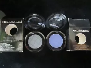 2 NEW NIB BeautiControl COLOR IMPACT EYESHADOW (CHARCOAL / AZUR) - Picture 1 of 1