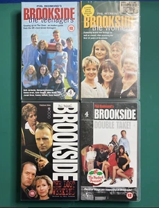 BROOKSIDE - FOUR PAL VHS Tapes Double Take! Lost Weekend, Women & Teenagers VG - Picture 1 of 14
