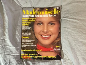 Mademoiselle Magazine October 1975 Fashion Beauty Clothing Cosmetic Surgery Vtg - Picture 1 of 5