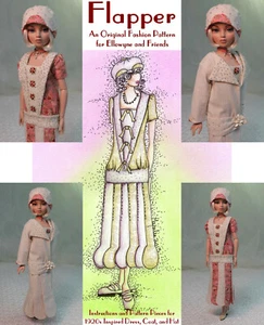 MHD Designs - Flapper - Fashion Pattern for Ellowyne - Picture 1 of 5