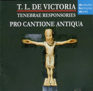 T. L DE VICTORIA  tenebrae responsories  PRO CANTIONE ANTIQUA / CD 2010 - Imagen 1 de 2
