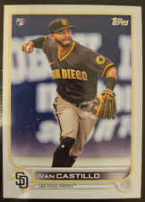 2022 Topps Ivan Castillo Rookie Card RC #140 -Series 1 - San Diego Padres