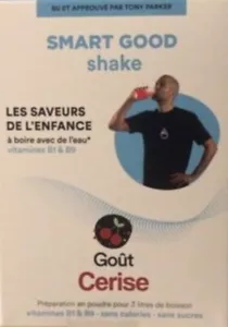 SMART GOOD SHAKE LOT DE 6 BOITES GOUT CERISE NEUF - Bild 1 von 1
