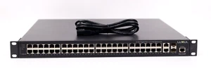Luxul Gigabit PoE+ Switch XMS-5248P L2/ L3 Managed p462 - Picture 1 of 8