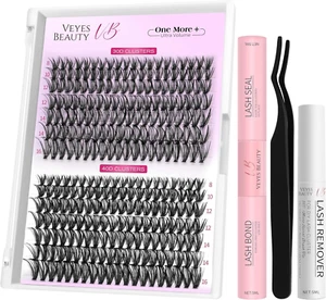 Lash Clusters Eyelashes Cluster Lashes Extensions One More+ Multi-Type Lash Clus - Foto 1 di 12