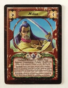 Mikio Experimentado L5R Leyenda de los Cinco Anillos CCG Tiempo del Vacío  - Imagen 1 de 2