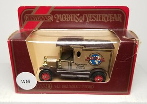 Matchbox Models of Yesteryear Y-12 1912 Model T Ford Silverstone 1985