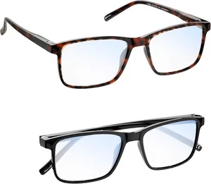MADEYES Reading Glasses Readers women men Unbreakable Blue Light Blocking Cheate - Picture 1 of 6