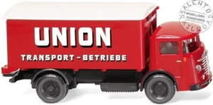 Wiking 047603 H0 1:87 - Truck Koffer Lkw Bussing 4500 "UNION" - Picture 1 of 1