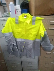 Red Kap Hi-Visibility Type R Class 2 SAFETY Arbeitshemd, Gr. XL, 9154/9155 - Bild 1 von 2