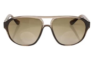 Tods Mens TO34 95P Pilot Sunglasses clear Brown /gray sunglasses - Picture 1 of 4