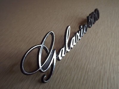 NOS 1972 1973 1974 Ford Galaxie 500 Badge Ornament 72 73 74 302 351 400 429 460 - Image 1 of 4