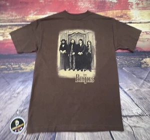 Vintage The Beatles T Shirt Adult Medium Official Licensed Portrait Mens Y2K Tee - Picture 1 of 9