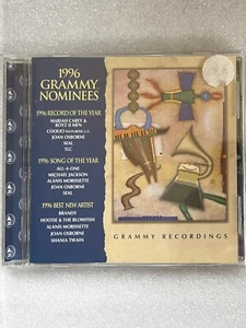 1996 Grammy Nominees CD Compact Disk Mariah Carey Coolio TLC Seal EUC Tested - Picture 1 of 4
