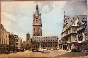 Postal BBÉLGICA GAND Gante Gante LUGAR CAMPANARIO Belfort aprox. años 60 Coches Torre del Reloj - Imagen 1 de 2