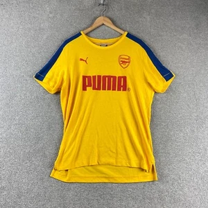 Arsenal FC Men’s Training Shirt Yellow Blue Jersey Size L Large Soccer Tee - Bild 1 von 22