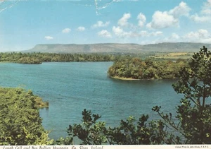 LOUGH GILL AND BEN BULBEN MOUNTAIN, County Sligo, Ireland - Vintage POSTCARD - Foto 1 di 2