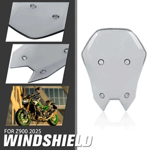 Large Tall Windshield Windscreen Wind Deflectors For Kawasaki Z900 2025-2026 - Picture 1 of 9