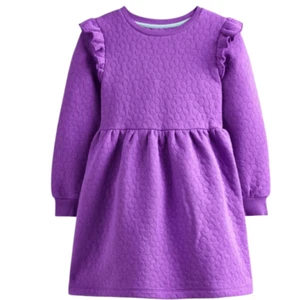 781 NWT Aggie Flower Jacquard Dress Purple Topaz - Picture 1 of 5