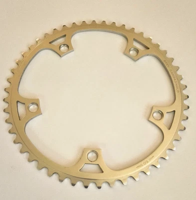 Campagnolo Super Record Pista/Track Chainring, 50T, BCD 144,  NOS - Image 1 of 3