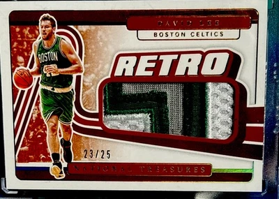 Panini National Treasures Retro Materials Prime 23/25 2020-21 David Lee #RTH-DLE Foto 1 de 2