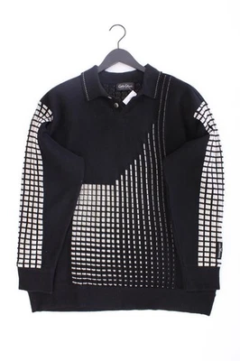 ✅ Carlo Colucci maglione per uomo taglia 54, XL vintage nero di lana ✅ - Imagen 1 de 4