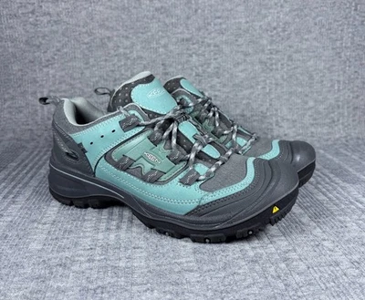 Zapatos bajos Keen Stayton para mujer talla 7M gris azulado construidos en Estados Unidos senderismo al aire libre Foto 1 de 4